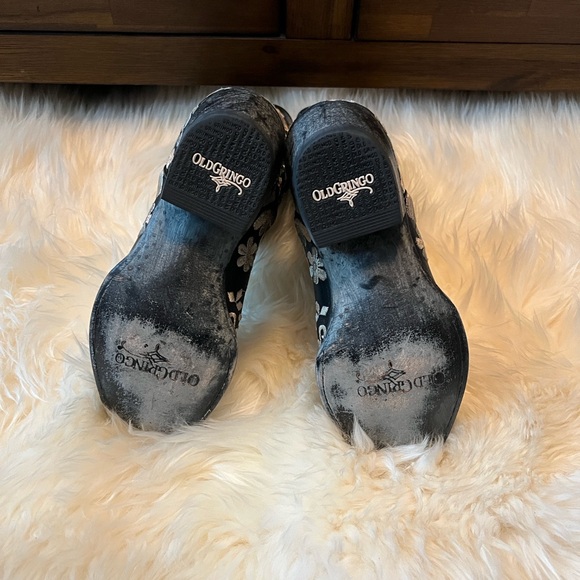 Old Gringo Black and Tan Leather Boots - Picture 3 of 6